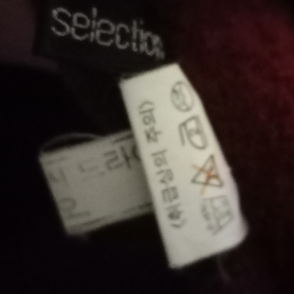 Wool Vest Womans Burgundy Red - Co Co Selections - Made In Asia - 1990s - Picture 6 of 6